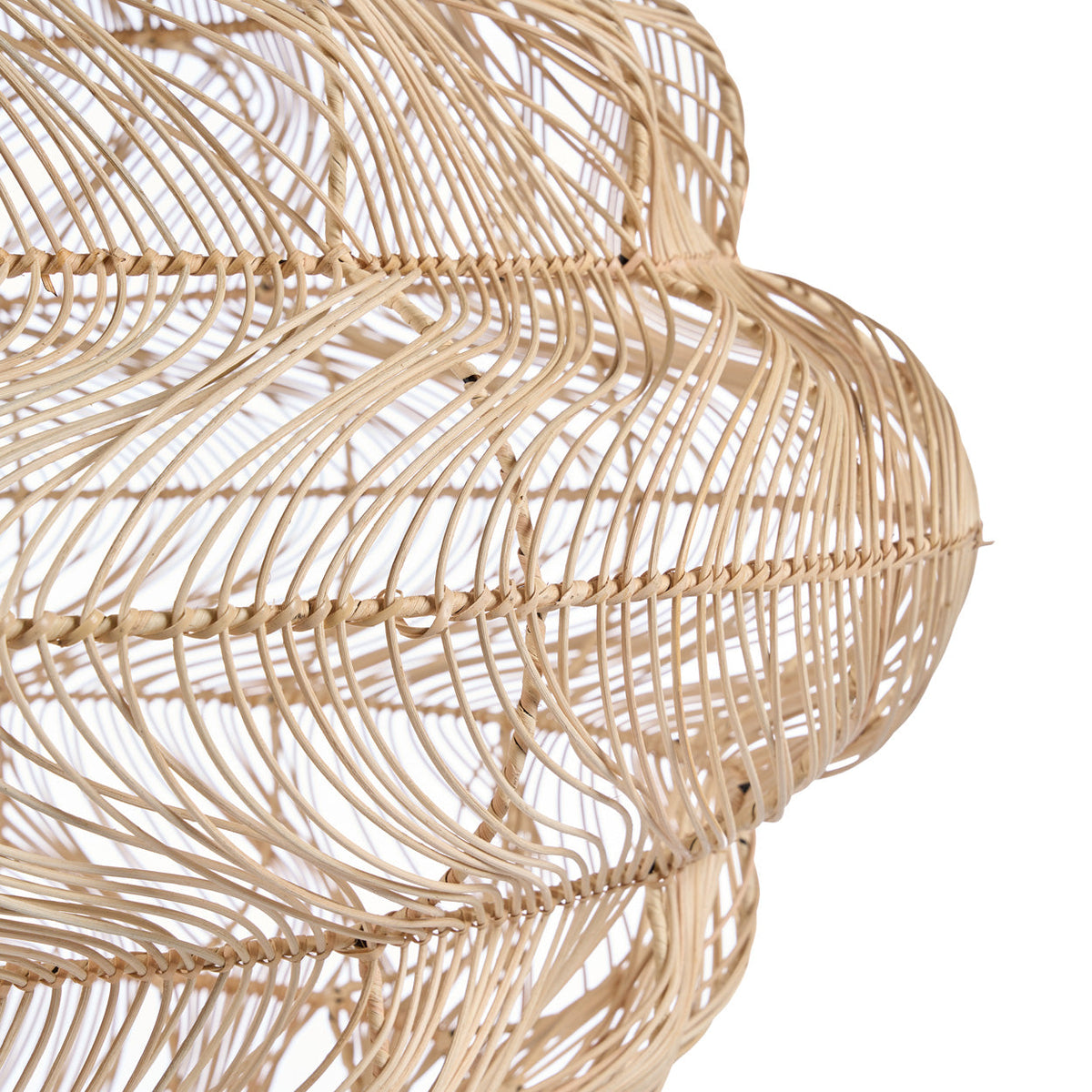 The Aurora Puff Pendant Light - Natural - XL Bazar Bizar