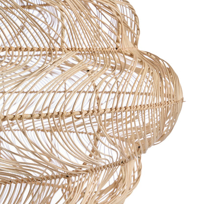 The Aurora Puff Pendant Light - Natural - XL Bazar Bizar