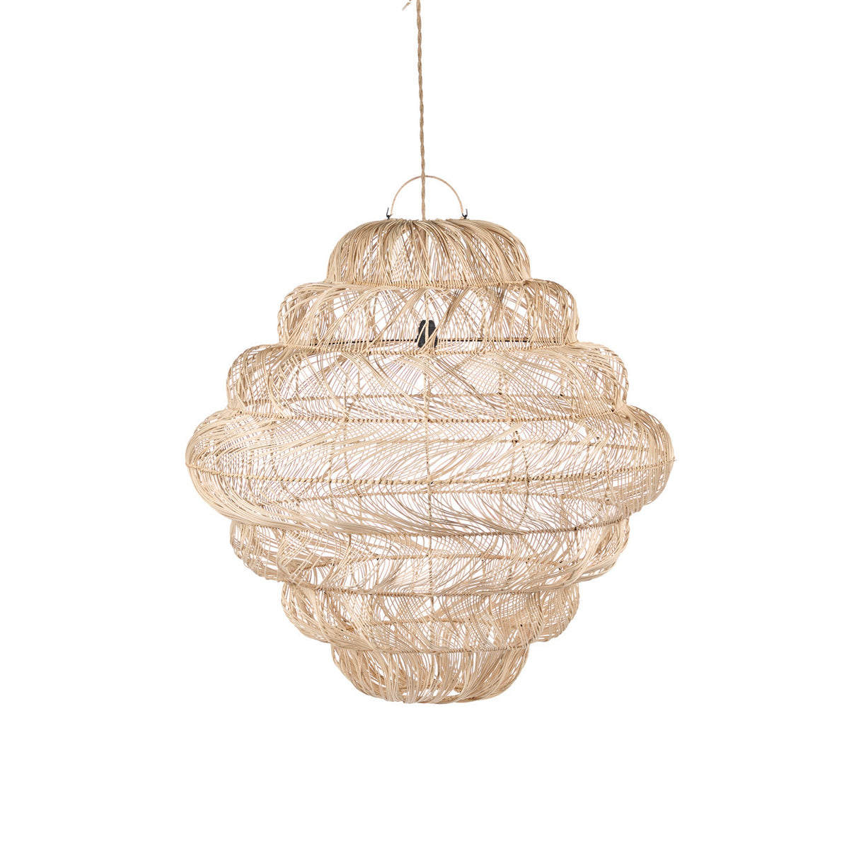 The Aurora Puff Pendant Light - Natural - XL Bazar Bizar