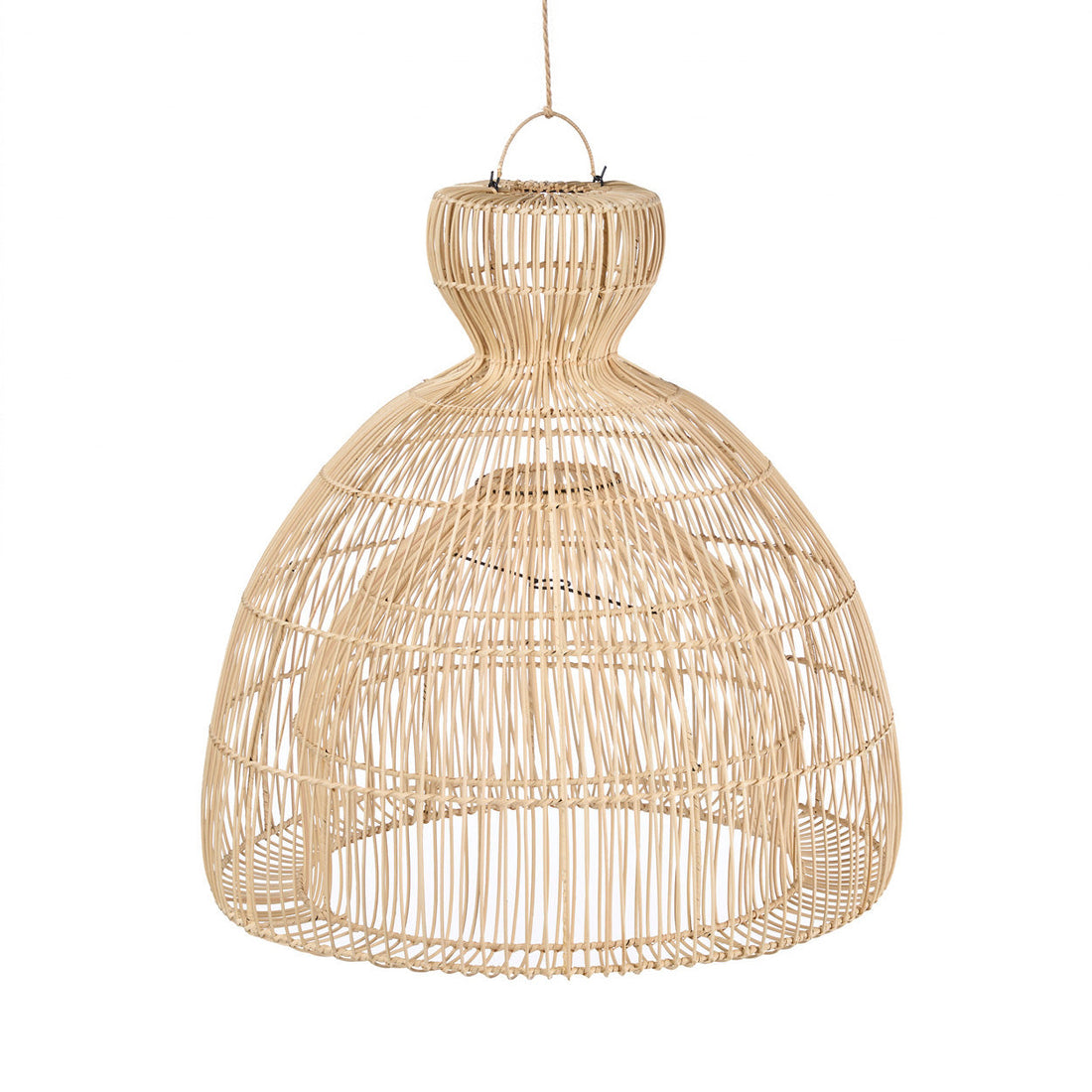 The Matcha Whisk Pendant Light Natural Large Bazar Bizarre