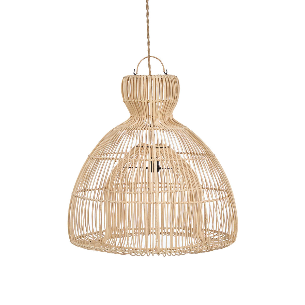 The Matcha Whisk Pendant Light Natural Small Bazar Bizarre