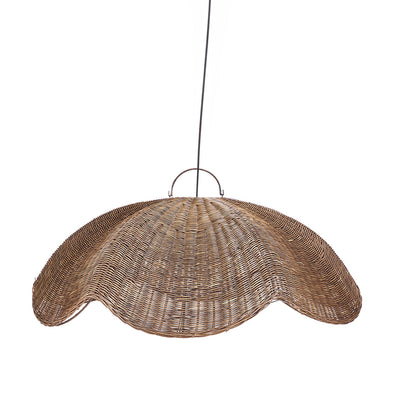 The Wave Pendant Light - Dark Walnut - Large  Bazar Bizar