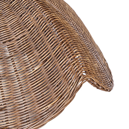 The Wave Pendant Light - Dark Walnut - Large  Bazar Bizar