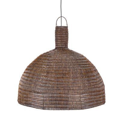 The Dome Pendant Light Dark Walnut XL Bazar Bizar