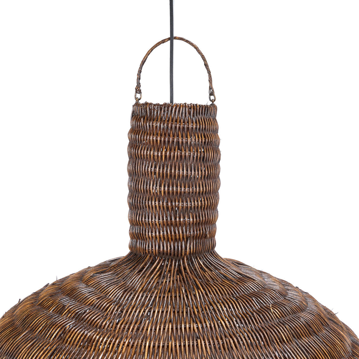 The Dome Pendant Light Dark Walnut XL Bazar Bizar