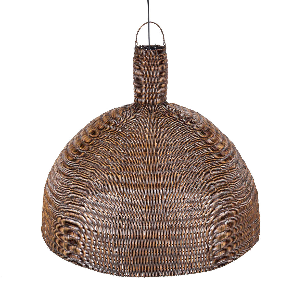 The Dome Pendant Light Dark Walnut XL Bazar Bizar