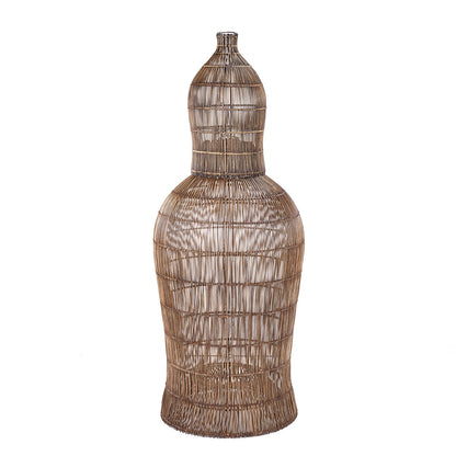 The Woven Bell Pendant Light Dark Walnut S Bazar Bizar