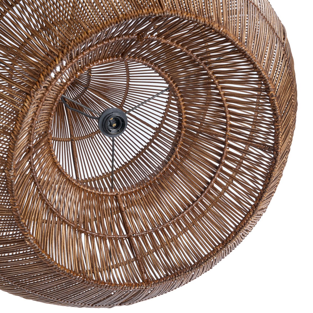 The Desert Gourd Pendant Light Dark Walnut Large Bazar Bizar