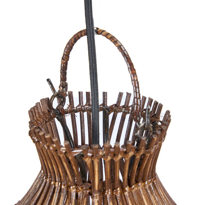 The Desert Gourd Pendant Light Dark Walnut Large Bazar Bizar