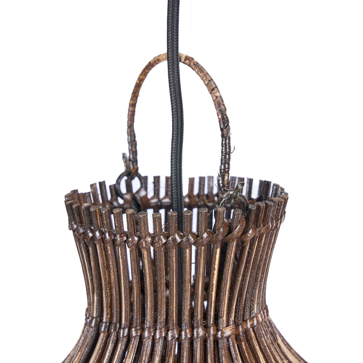 The Desert Gourd Pendant Light Dark Walnut Small Bazar Bizarre