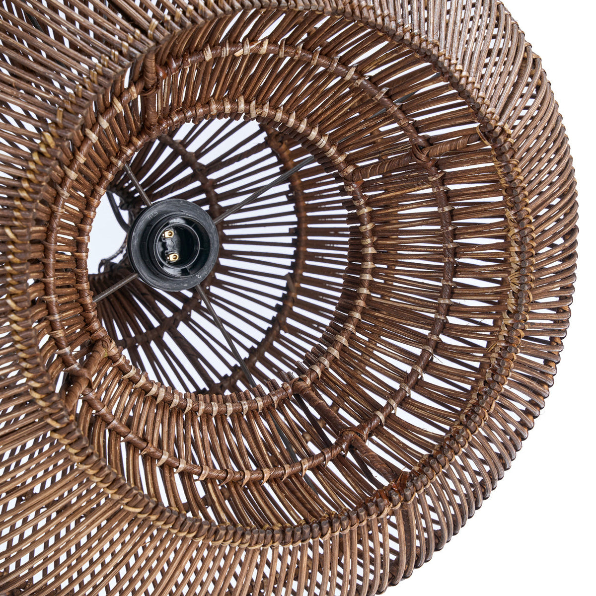 The Desert Gourd Pendant Light Dark Walnut Small Bazar Bizarre