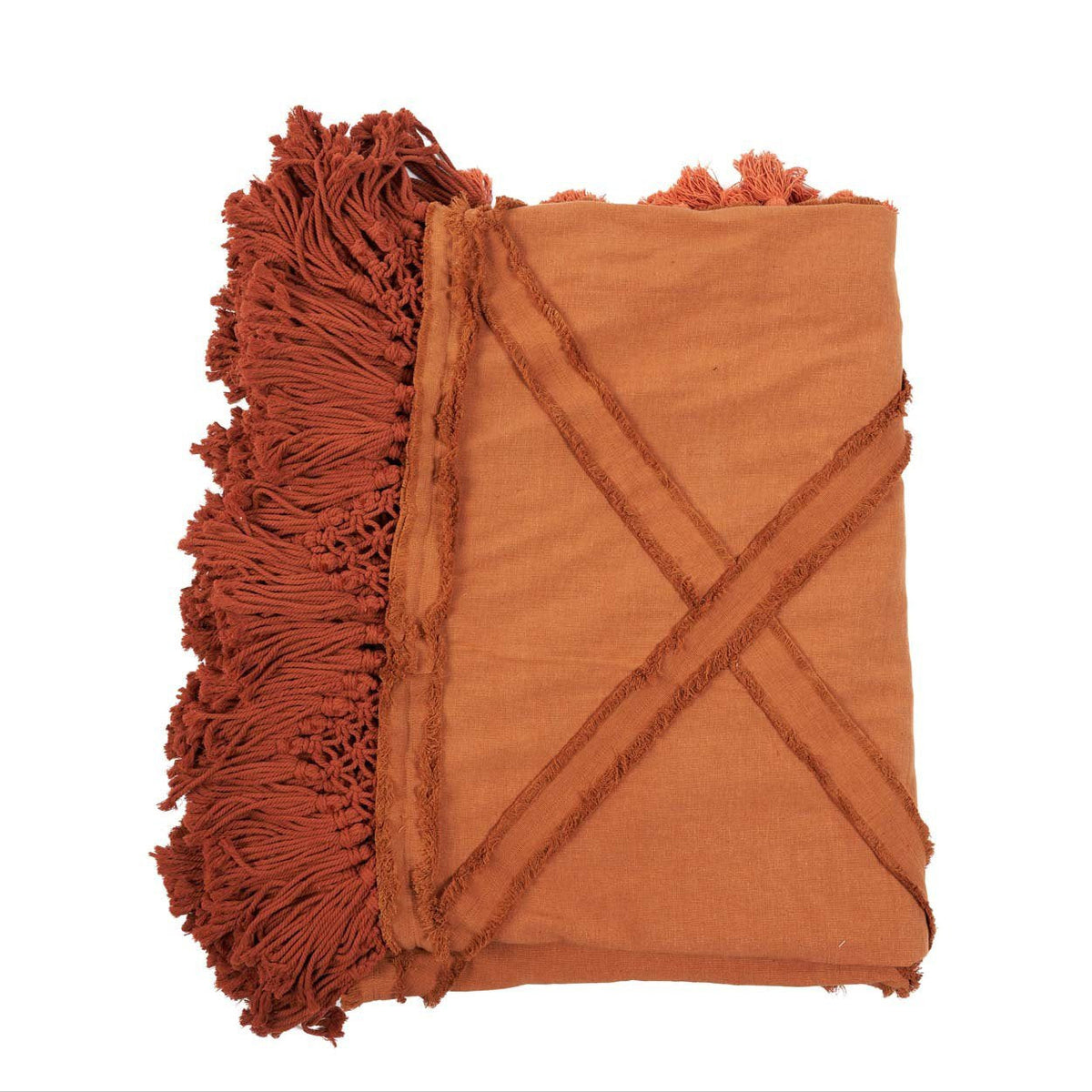 The Berber Bedspread Terracotta Bazaar Bizarre
