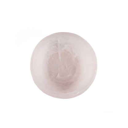 The Resin Organic Bowl Pink White Small Bazar Bizarre