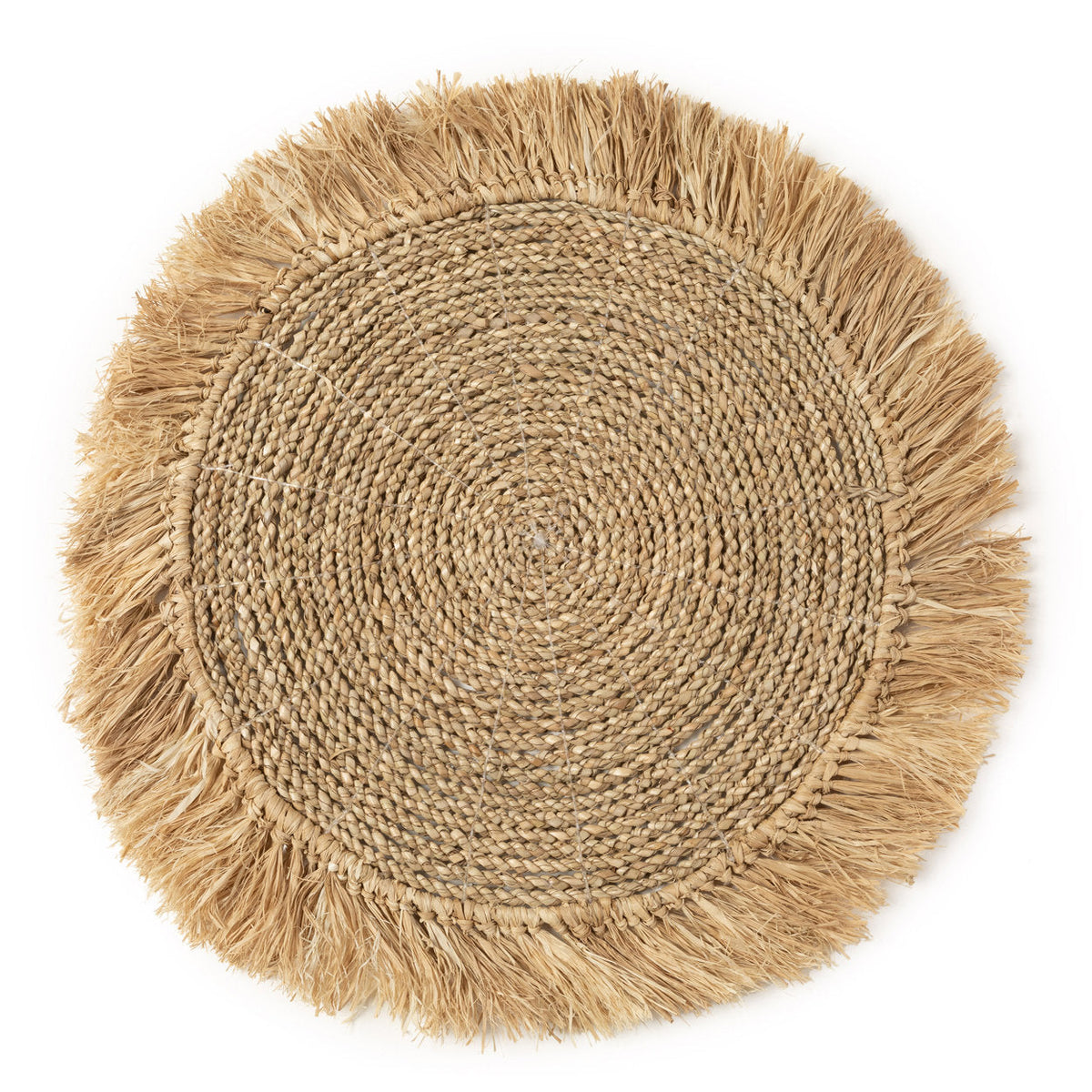The Seagrass Raffia Placemat - Natural Bazar Bizarre