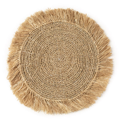 The Seagrass Raffia Placemat - Natural Bazar Bizarre