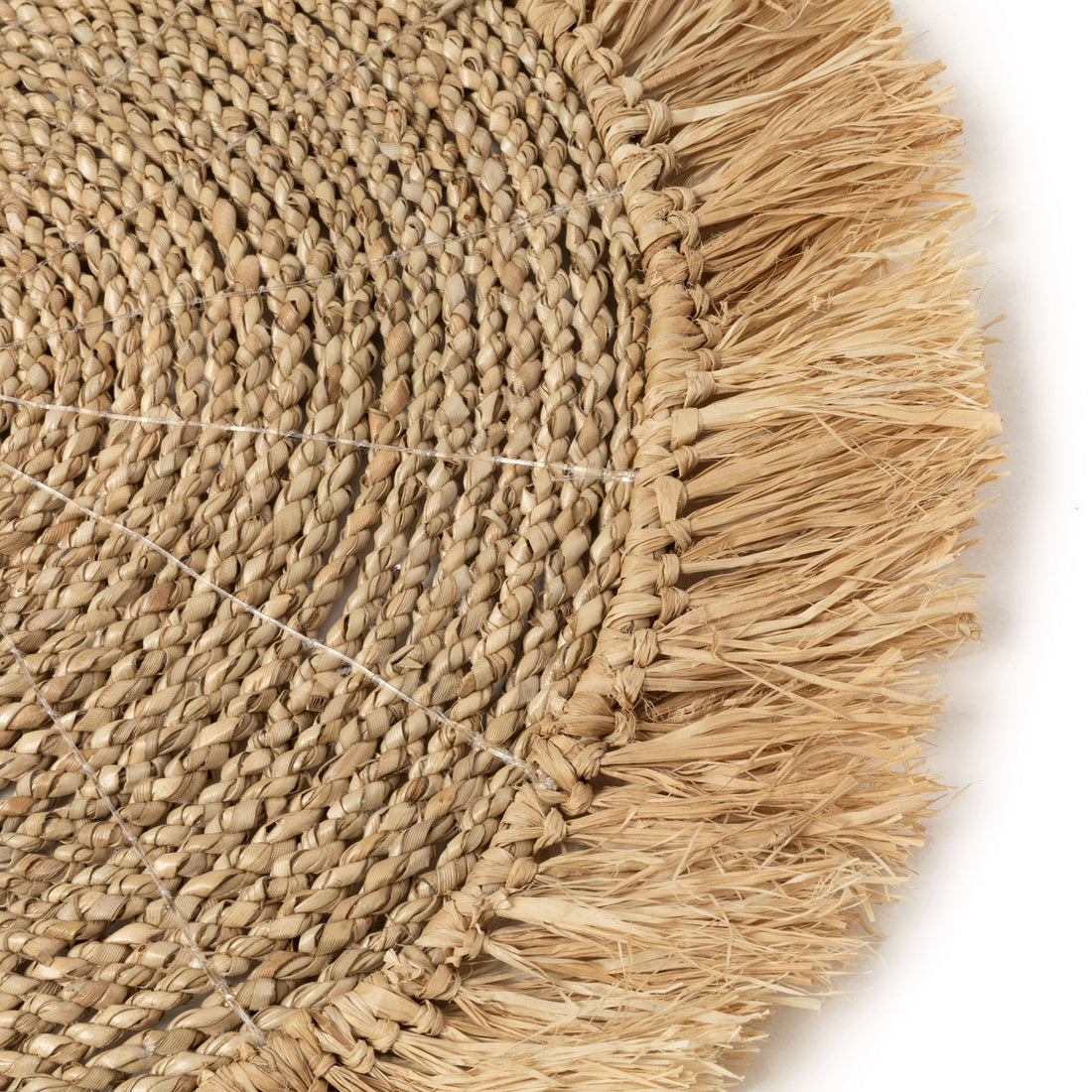 The Seagrass Raffia Placemat - Natural Bazar Bizarre