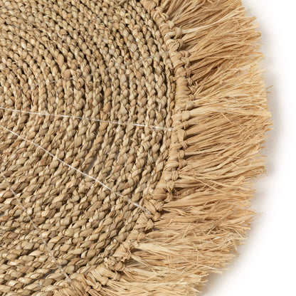 The Seagrass Raffia Placemat - Natural Bazar Bizarre