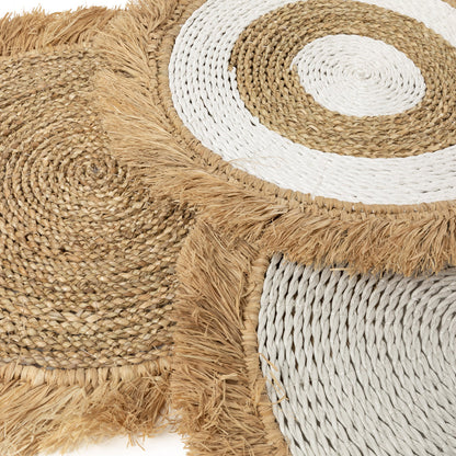 The Seagrass Raffia Placemat - Natural Bazar Bizarre