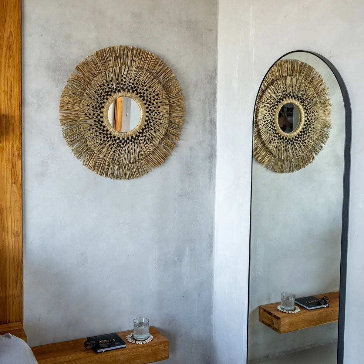 The Havana Mirror - Natural Black - L Bazar Bizar