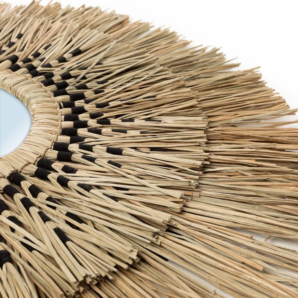 The Havana Mirror - Natural Black - L Bazar Bizar