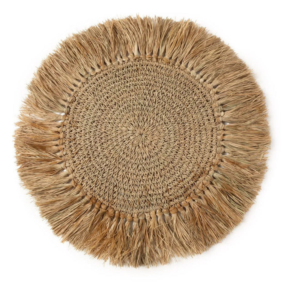The Crochet Raffia Placemat - Natuurlijk Bazar Bizar
