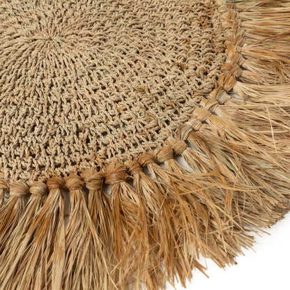 The Crochet Raffia Placemat - Natuurlijk Bazar Bizar