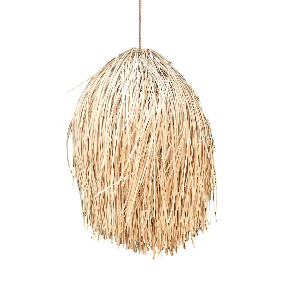 The Shaggy Pendant Lamp Natural M Bazar Bizar