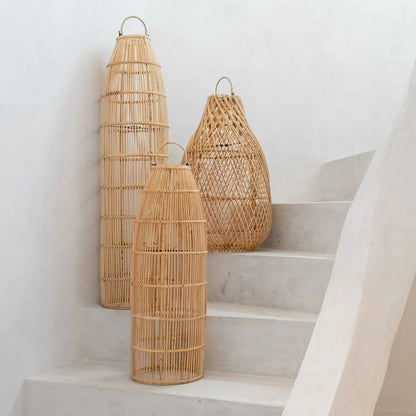 The Fish Trap Pendant Light Natural Large Bazar Bizarre