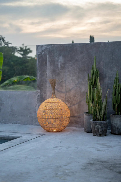 The Wonton Floor Lamp - Natural