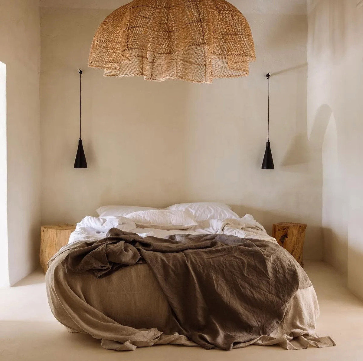 The Whipped Pendant Lamp Natural XXL Bazar Bizarre
