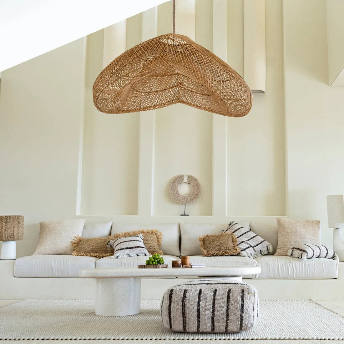 The Cloud Pendant Light Natural XXL Bazar Bizarre