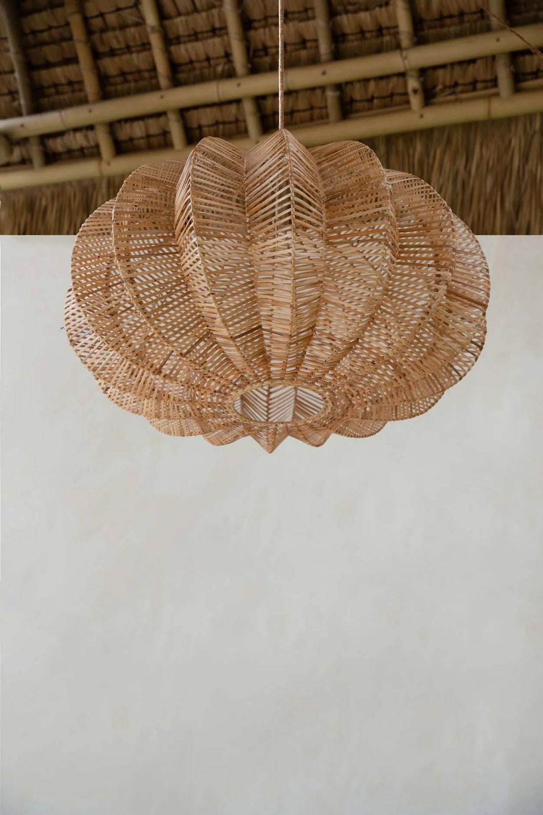 The Cerise Pendant Light Natural Bazar Bizar
