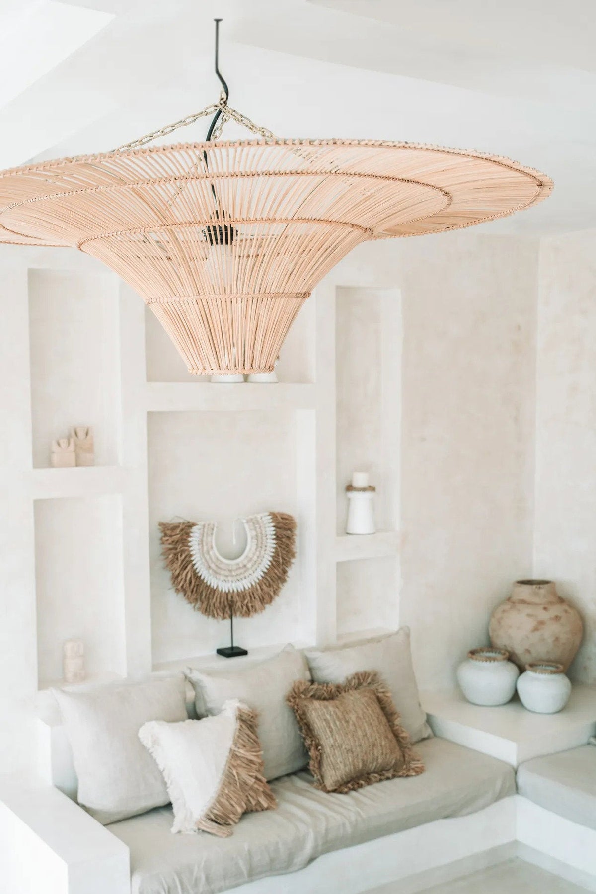 The Sky Pendant Light - Natural - XL Bazar Bizar