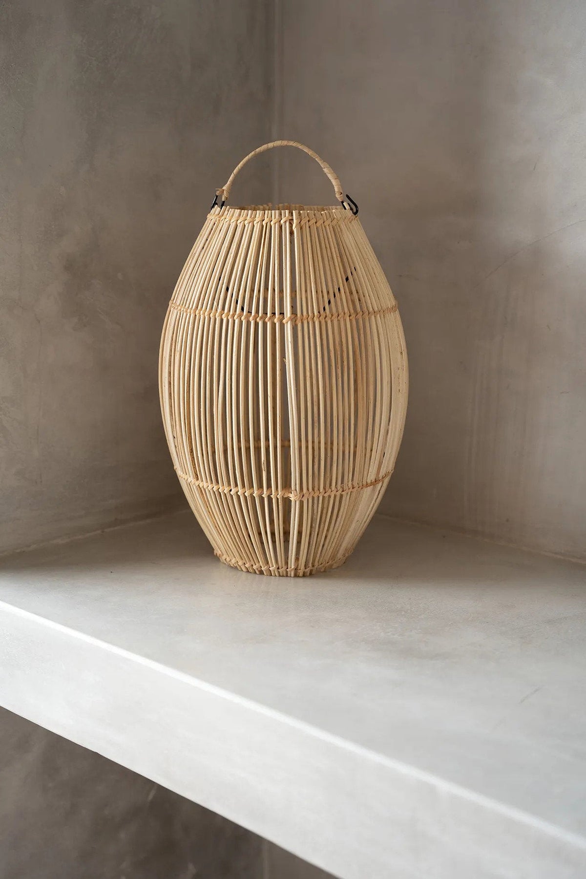 The Zuri Pendant Light - Natural - Medium Bazar Bizar