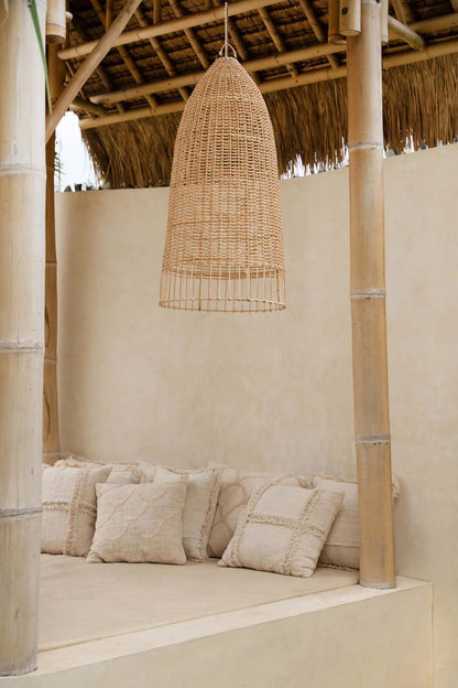The Elba Pendant Light Natural Large Bazar Bizar
