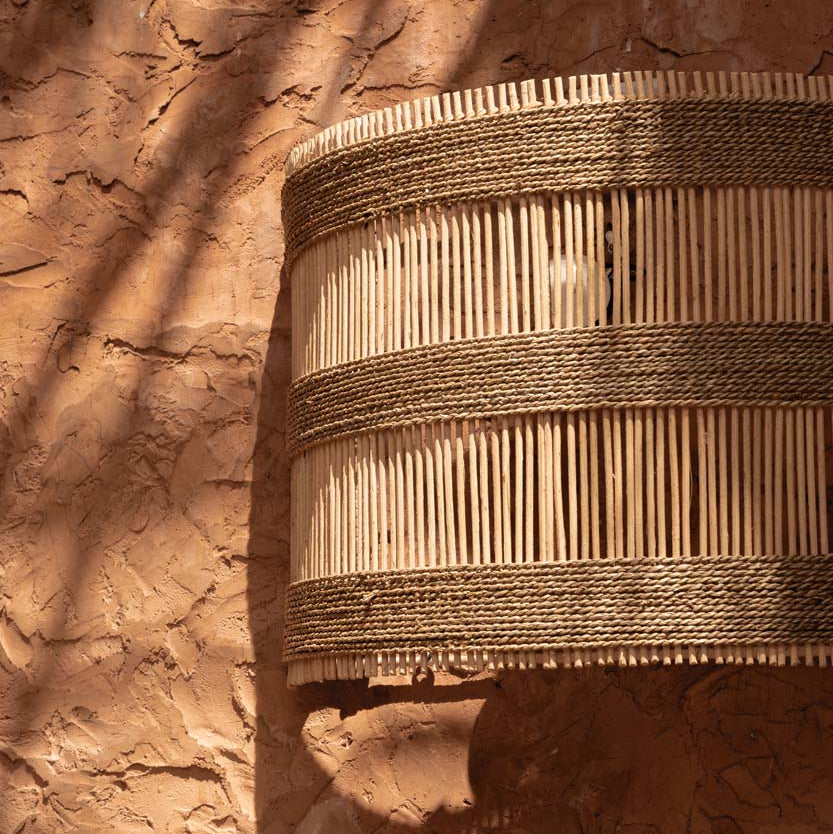 The Doedoe Natural Wall Lamp M Bazar Bizar