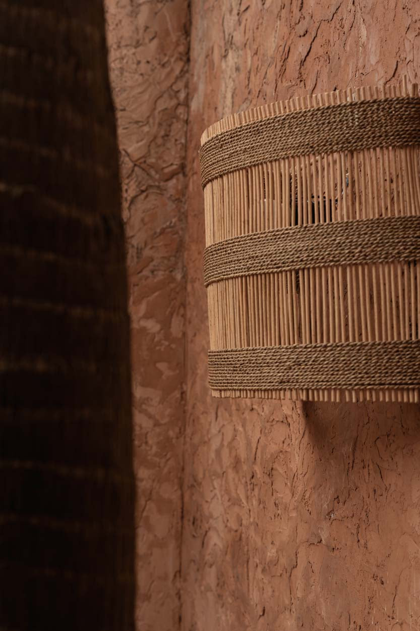 The Doedoe Natural Wall Lamp M Bazar Bizar