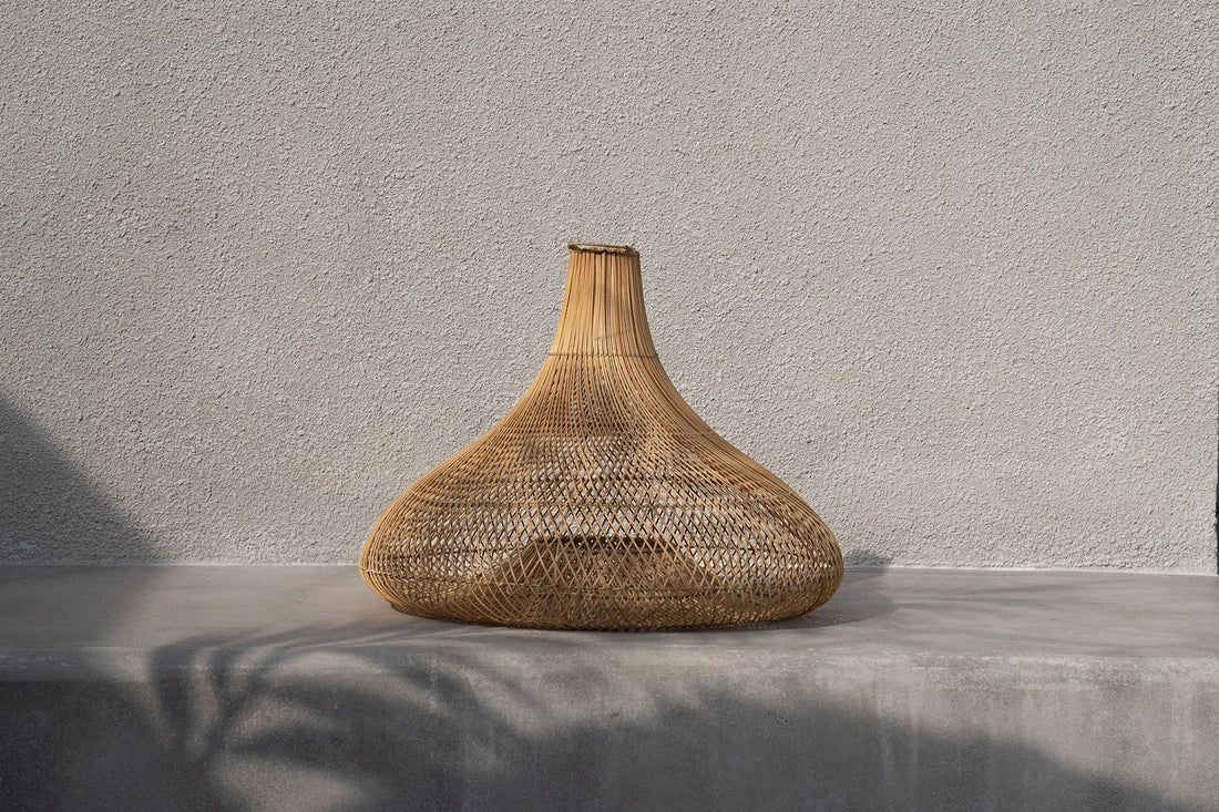 The Shala Pendant Light Natural Large Bazaar Bizarre