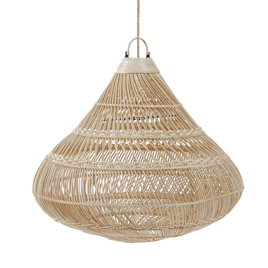 The Drop Pendant Light - Natural - Large Bazar Bizar