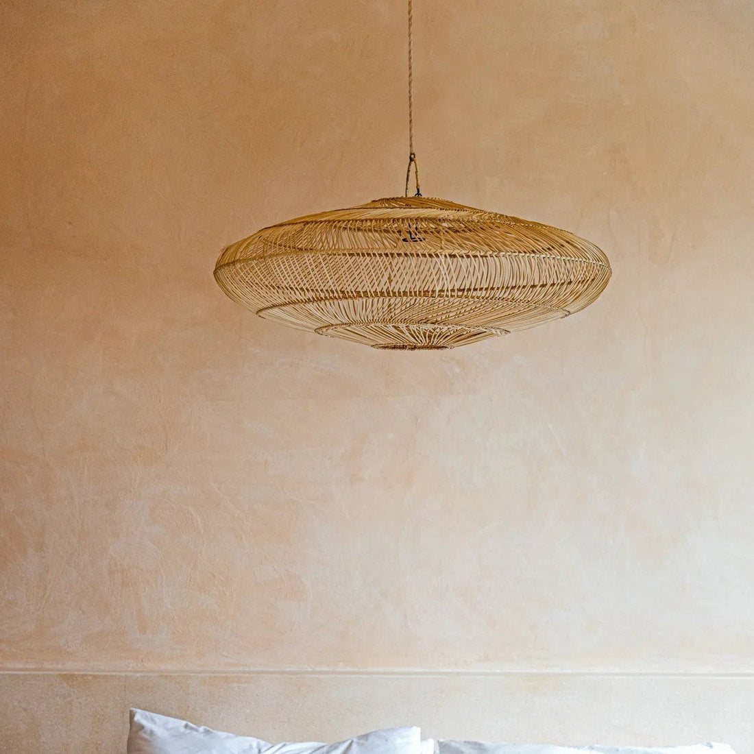 The Macaron Pendant Light - Natural - L Bazar Bizar