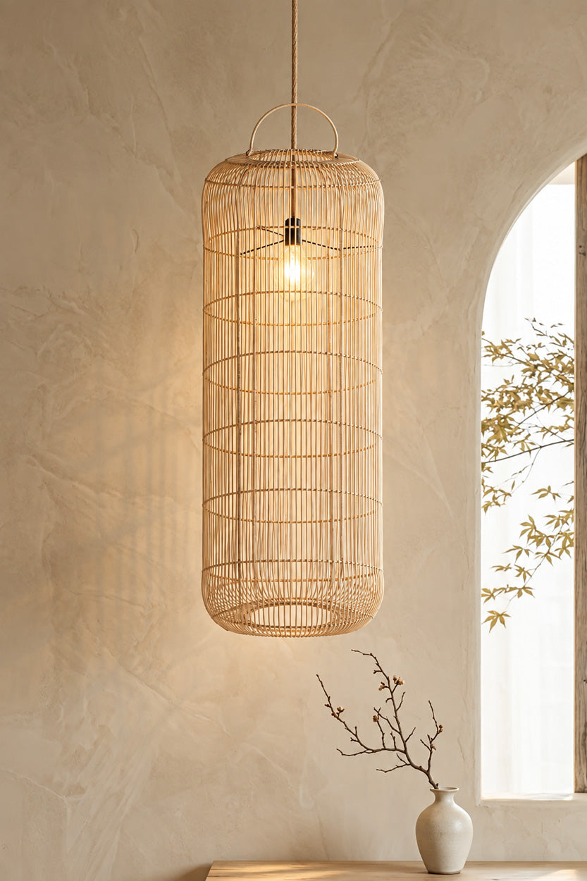 The Bozelo Pendant Light Natural XL Bazar Bizar