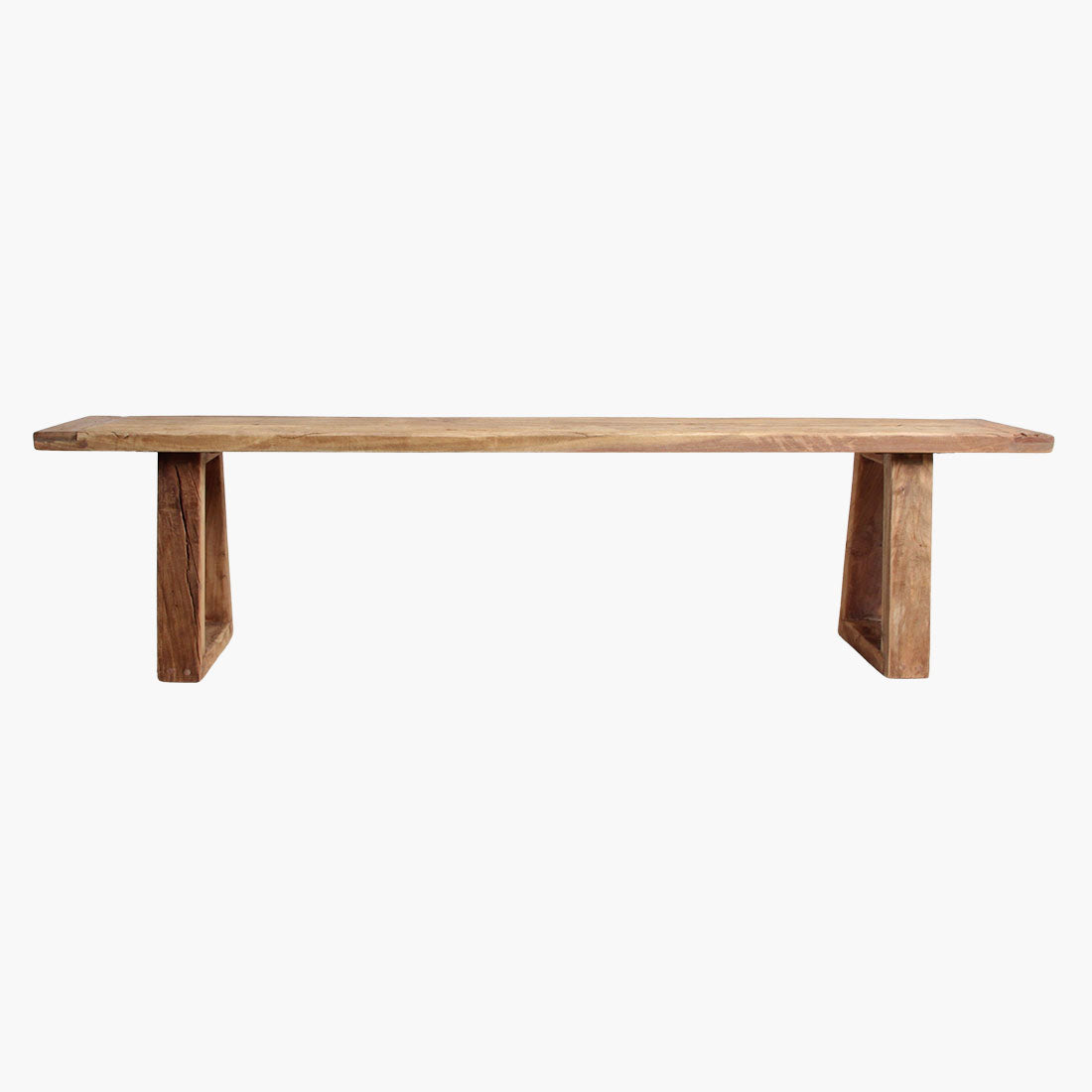 Teak Dining Bench Farmwood 180cm Raw Materials