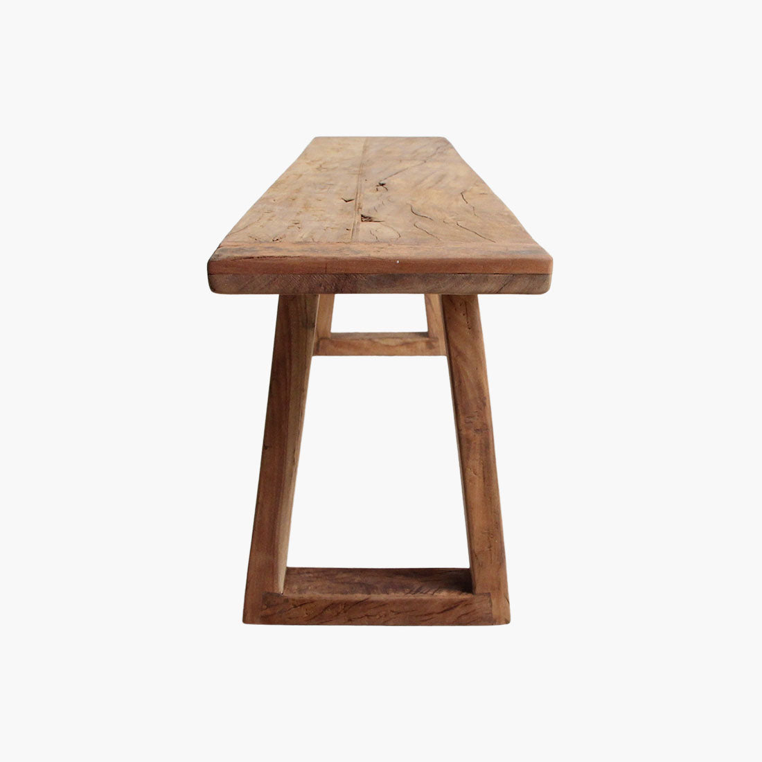 Teak Dining Bench Farmwood 180cm Raw Materials