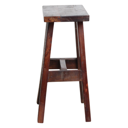Wooden Bench Factory Brown Recycled Wood Raw Material