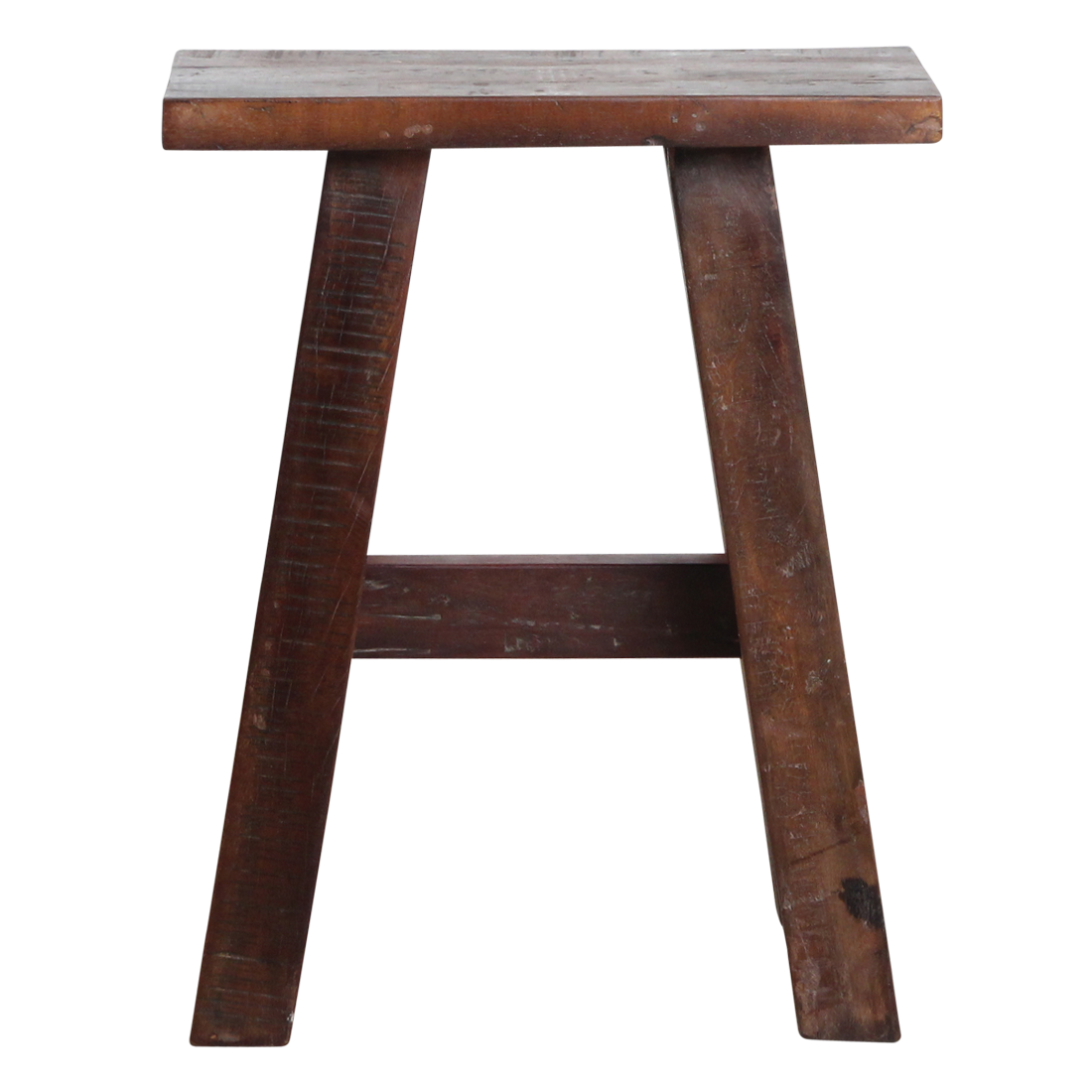 Wooden Bench Factory Brown Recycled Wood Raw Material
