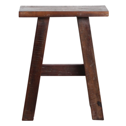 Wooden Bench Factory Brown Recycled Wood Raw Material