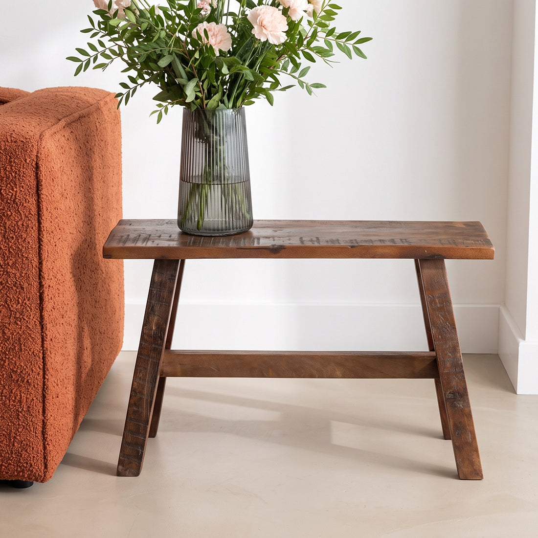 Factory ‘Bus Stop’ bench large Raw Materials
