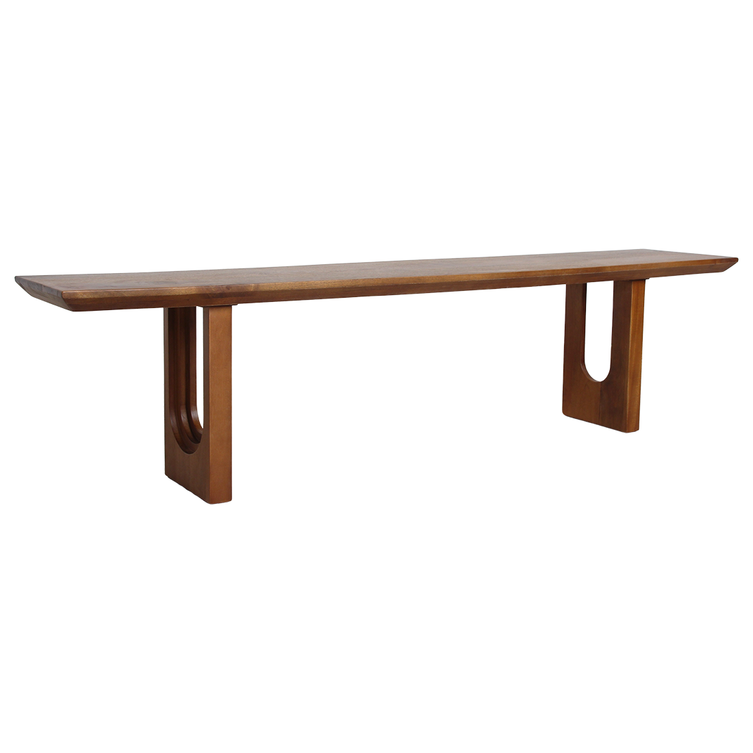 Dining Room Bench Bullnose Chamfered Mango Wood 200cm Raw Materials