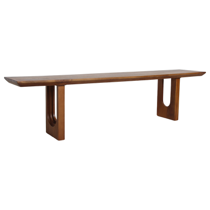 Dining Room Bench Bullnose Chamfered Mango Wood 200cm Raw Materials