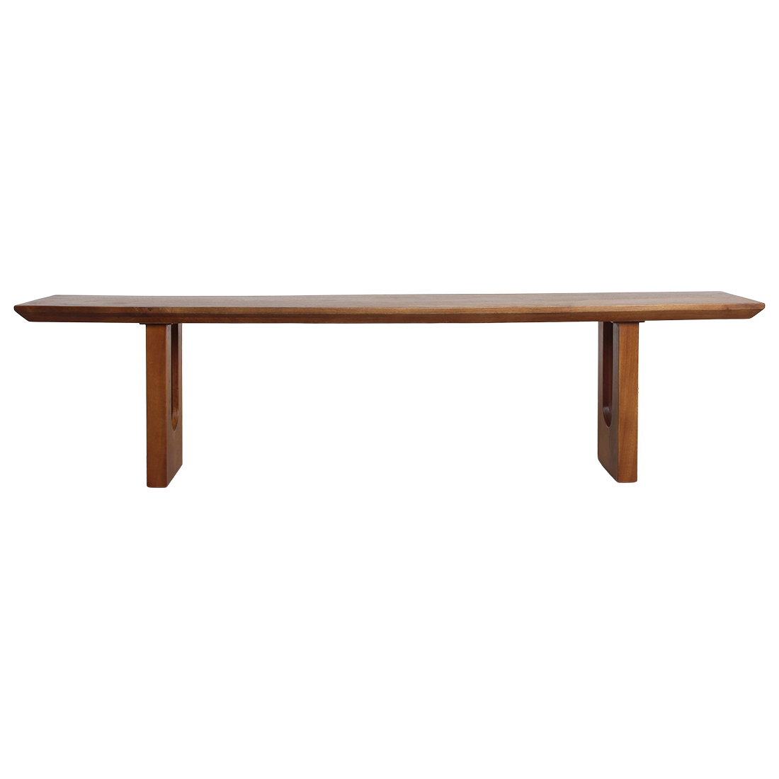 Dining Room Bench Bullnose Chamfered Mango Wood 200cm Raw Materials